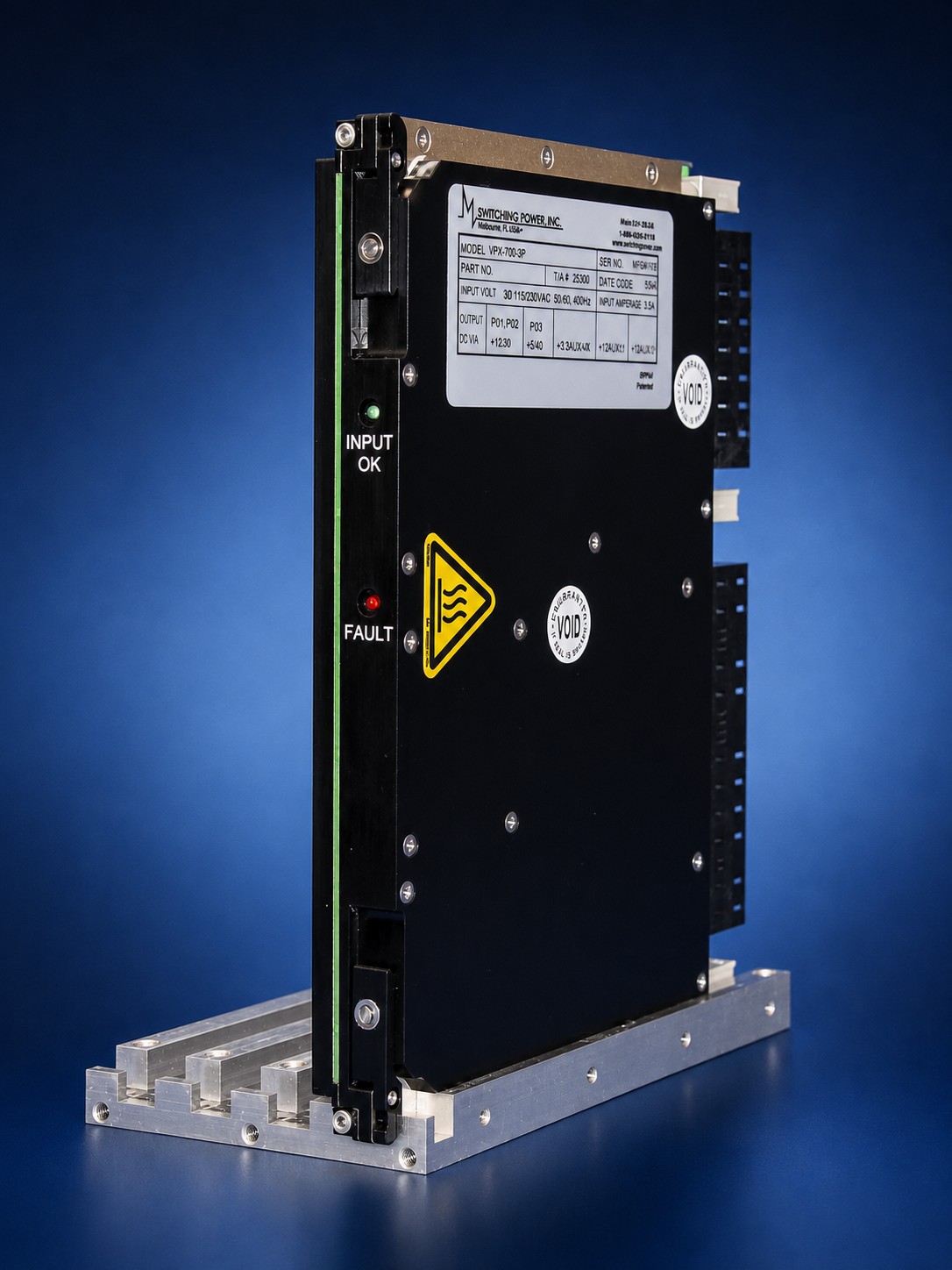 Switching Power VPX-700-3P rugged VPX power supply
